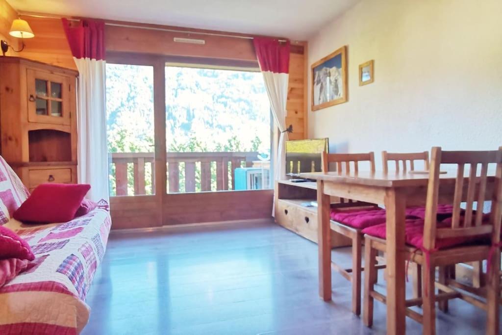 Studio Cosy Au Pied Des Pistes Avec Piscine Saint-Gervais-les-Bains Exterior foto