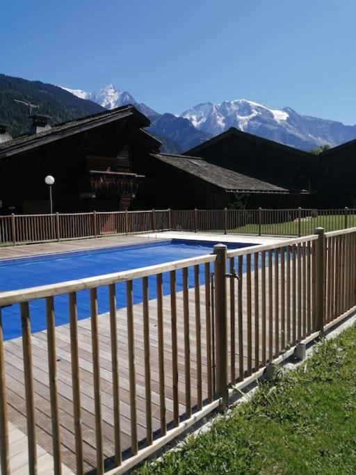 Studio Cosy Au Pied Des Pistes Avec Piscine Saint-Gervais-les-Bains Exterior foto